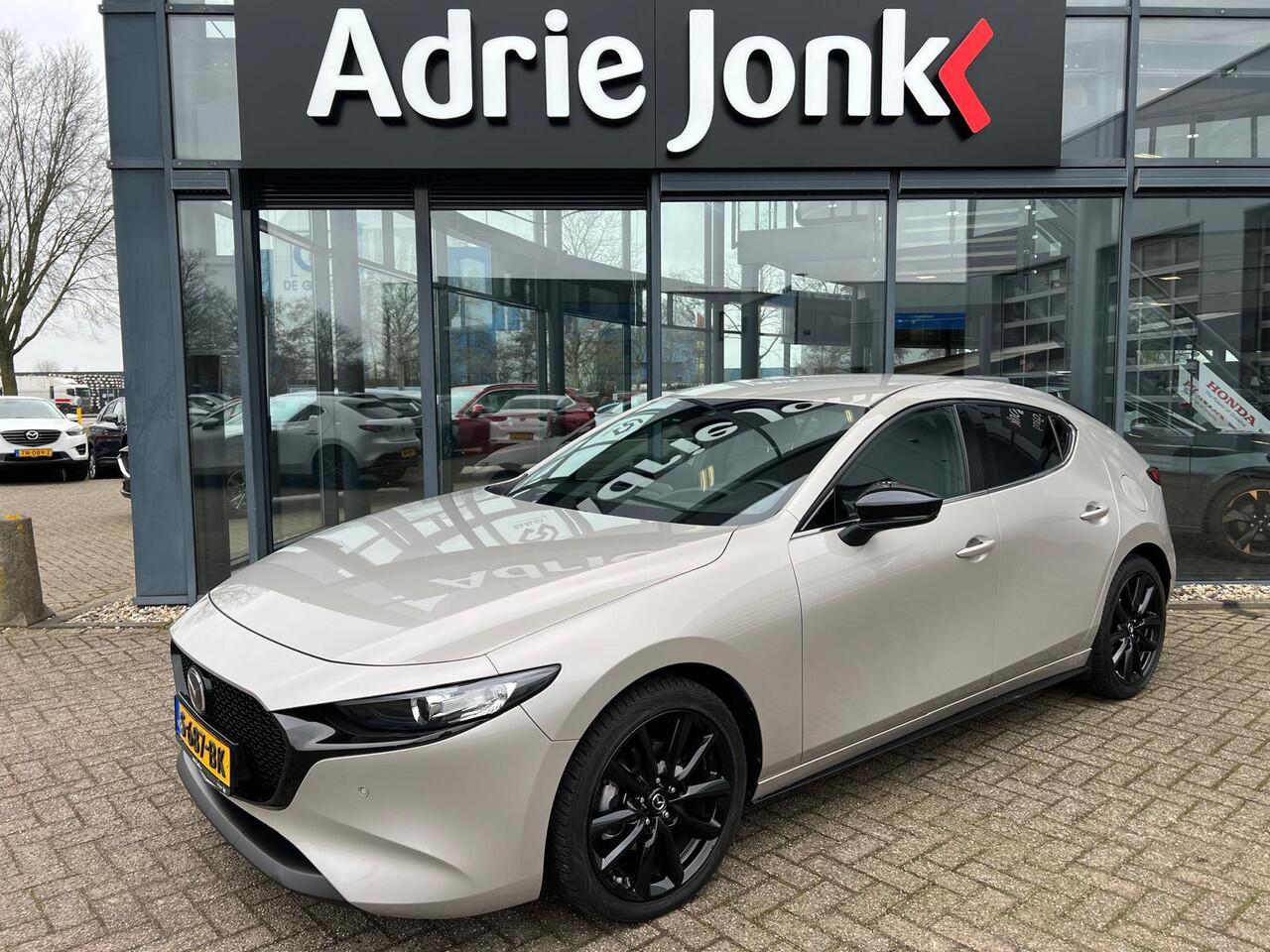 Mazda 3 2.0 e-SkyActiv-G M Hybrid 150 Homura | NED. AUTO | CRUISE CONTROL ADAPTIEF | CLIMATE CONTROL | APPLE CARPLAY | ANDROID AUTO | STOELVERWARMING