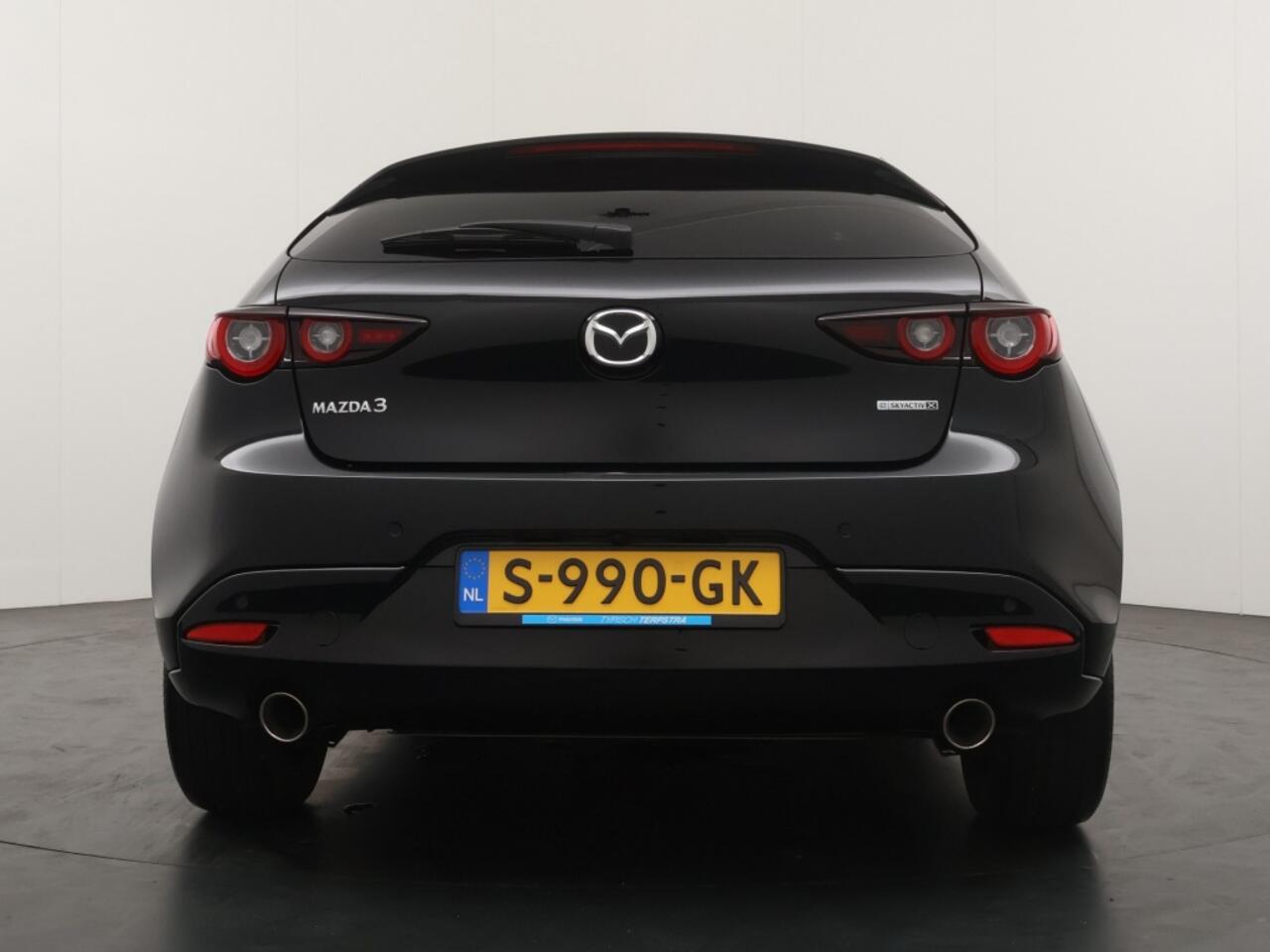 Mazda 3 e-Skyactiv X 186 Luxury | rood leer pakket | 1e eigenaar