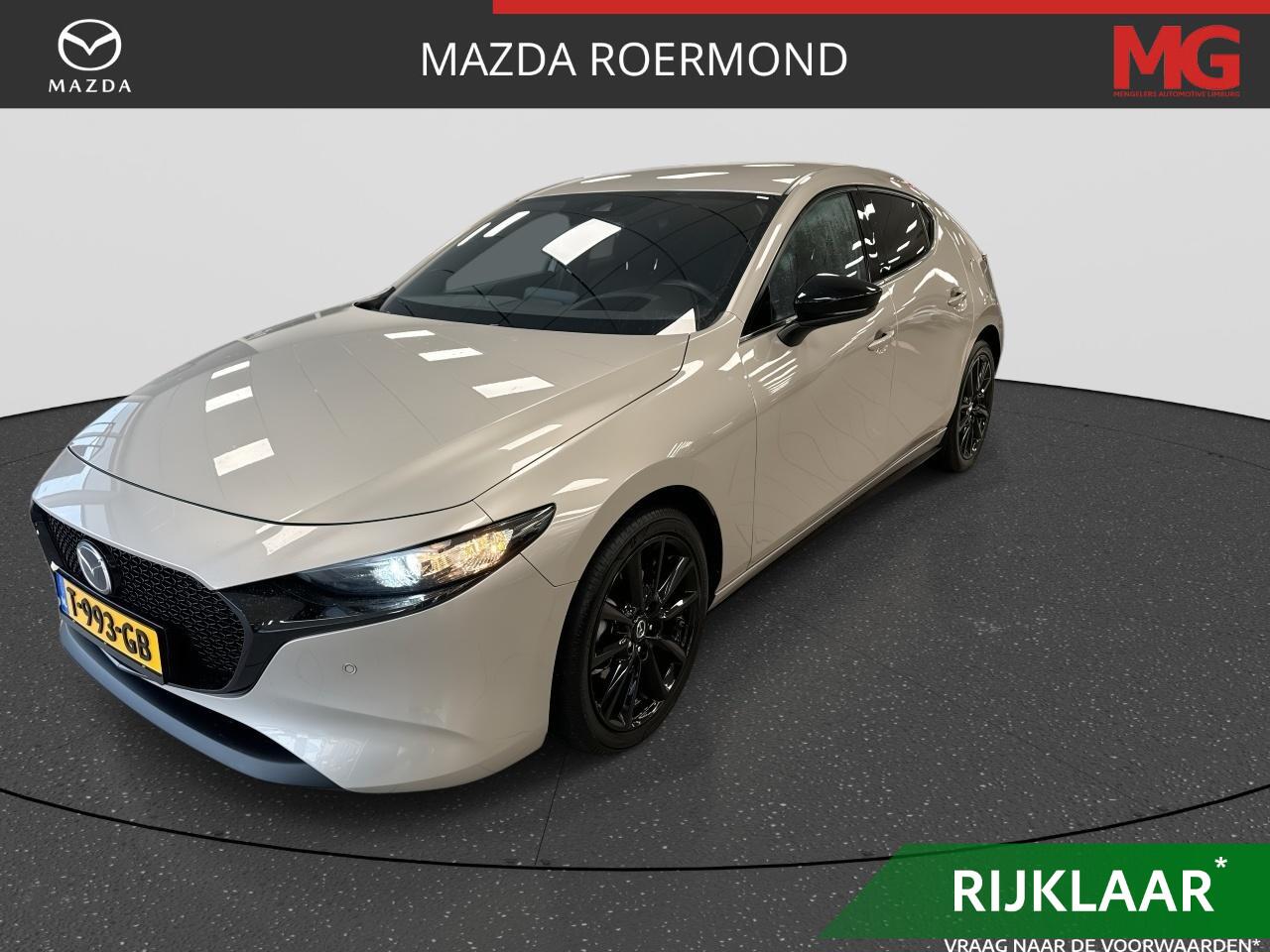 Mazda 3 2.0 e-SkyActiv-G M Hybrid 150 PK Homura | NL-Auto | Rijklaar | Apple Carplay | Stoelverwarming | Camera