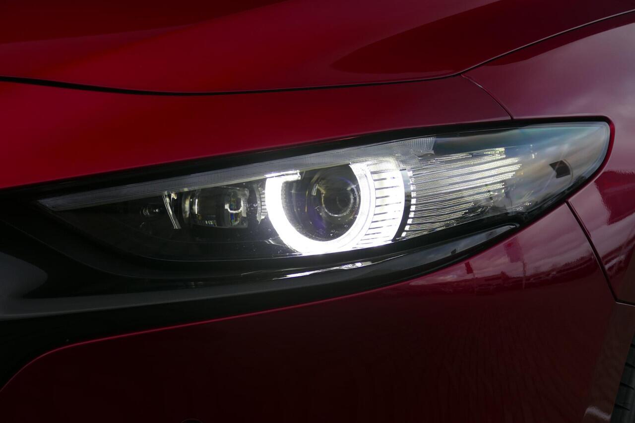 Mazda 3 2.0 e-SkyActiv-X M Hybrid 186 Exclusive-line | Leder | Shadowline Pack | RIJKLAARPRIJS!