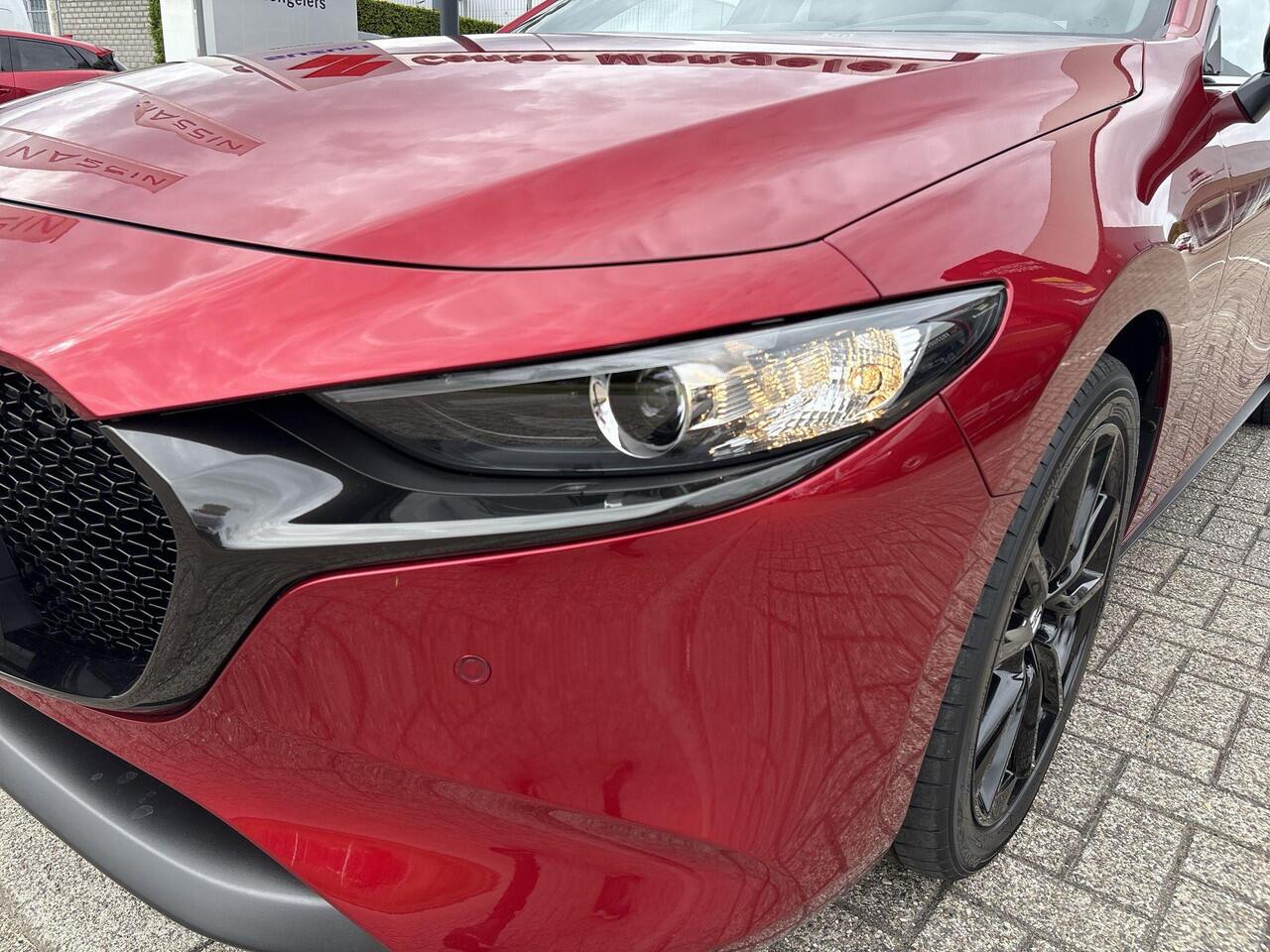Mazda 3 2.5 e-SkyActiv-G M Hybrid 140 Homura | Rijklaar | Carplay | Parkeersensor | Stoelverwarming
