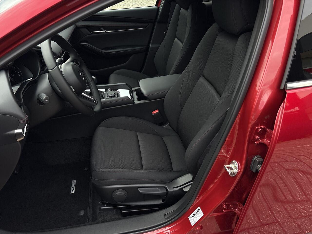 Mazda 3 2.5 e-SkyActiv-G M Hybrid 140 Homura | Rijklaar | Carplay | Parkeersensor | Stoelverwarming