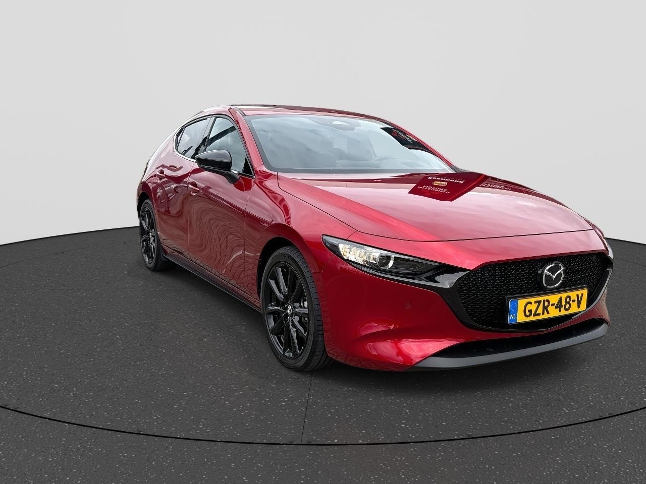 Mazda 3 2.5 e-SkyActiv-G M Hybrid 140 Homura | Rijklaar | Carplay | Parkeersensor | Stoelverwarming
