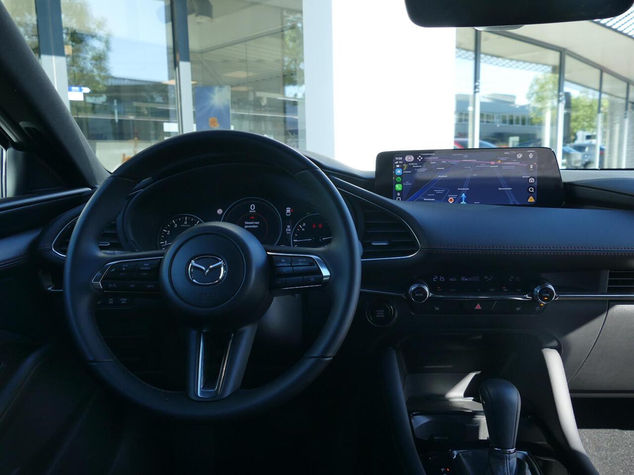 Mazda 3 2.0 e-SkyActiv-X M Hybrid 186 Homura | AUTOMAAT | Camera | RIJKLAARPRIJS!