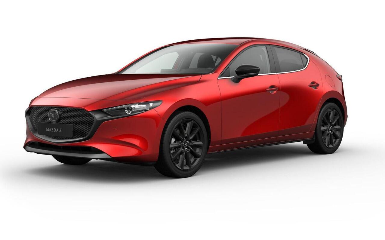 Mazda 3 2.5 e-SkyActiv-G M Hybrid 140 Homura / Soul Red Crystal