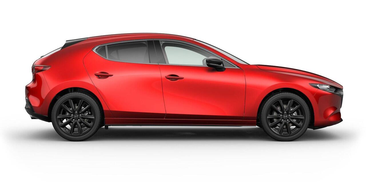 Mazda 3 2.5 e-SkyActiv-G M Hybrid 140 Homura / Soul Red Crystal