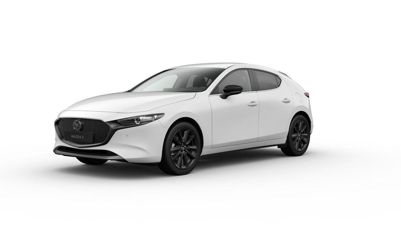 Mazda 3 2.5 e-SkyActiv-G M Hybrid 140 Homura / Arctic White