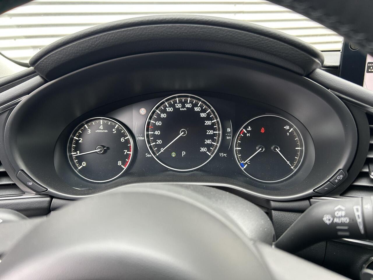 Mazda 3 2.5 e-SkyActiv-G M Hybrid 140 Exclusive-line | Nieuwe auto | Fab.garantie 09-2031 |