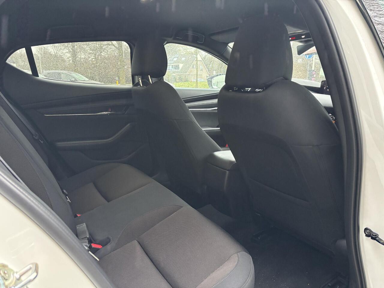 Mazda 3 2.5 e-SkyActiv-G M Hybrid 140 Exclusive-line NL- Auto, Navigatie, Apple Carplay /Android Auto, 360 Camera, Cruise Controle ad., Stoel verw., Stuur verw., Bose Audio