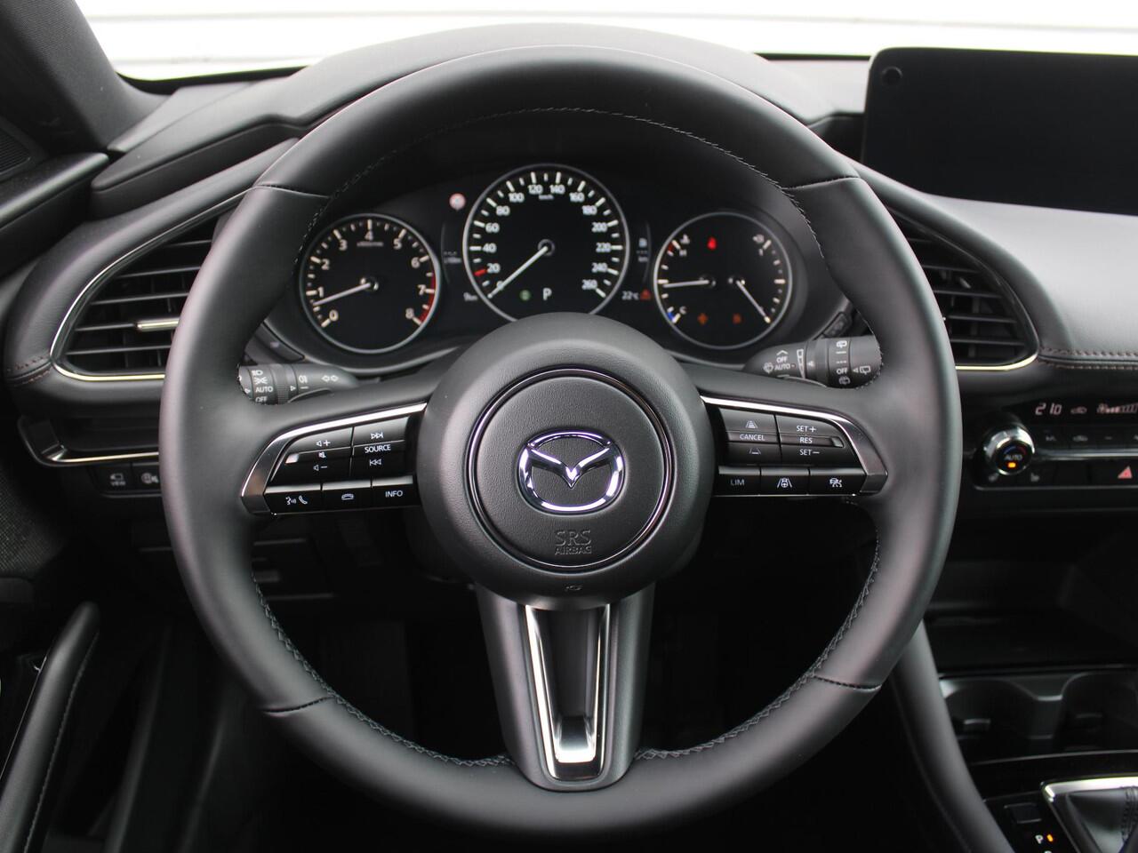 Mazda 3 2.5 e-SkyActiv-G M Hybrid 140 Exclusive-line | Automaat | Nieuw | Hoge korting | Uit voorraad leverbaar |