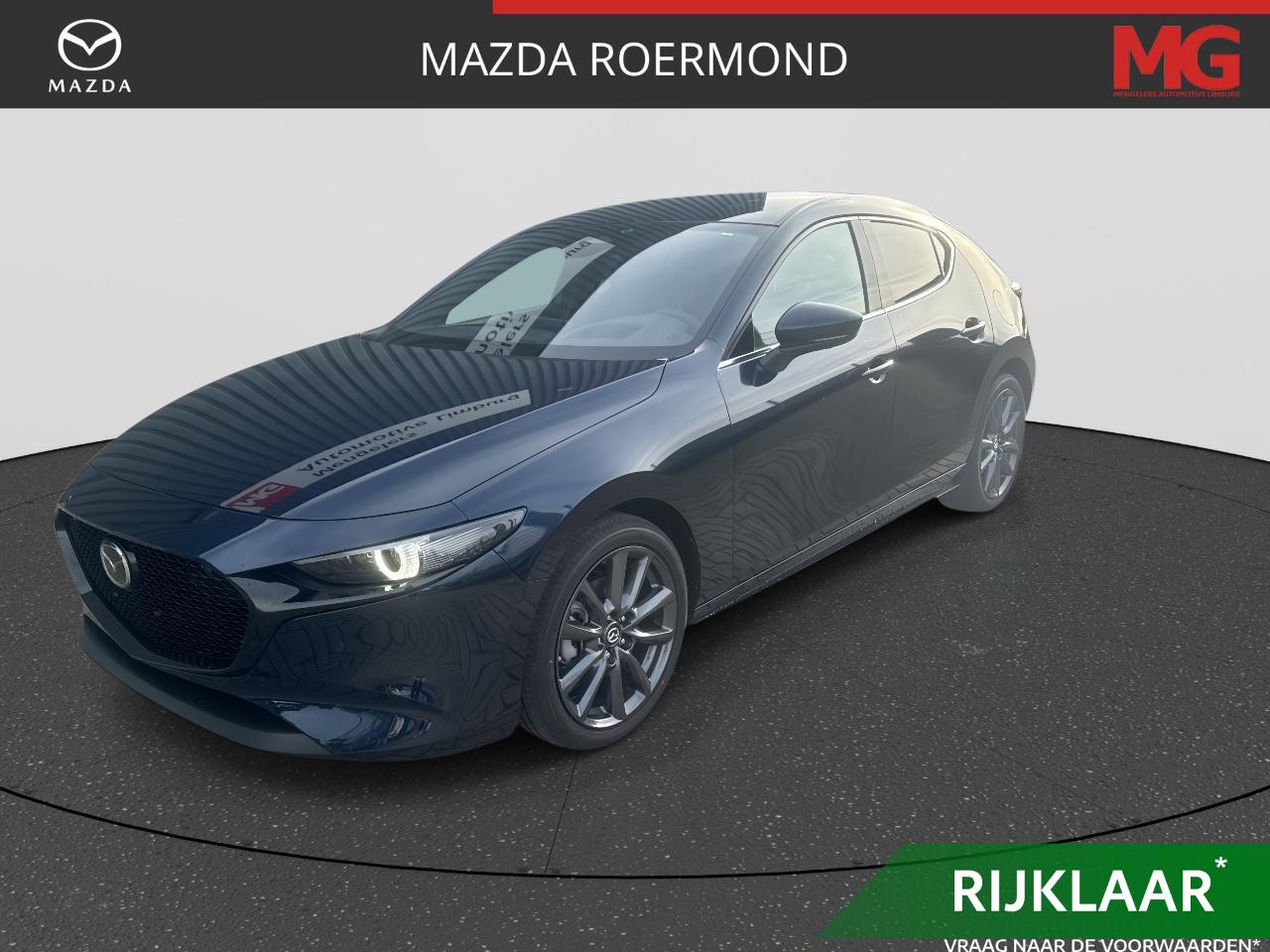 Mazda 3 2.5 e-SkyActiv-G M Hybrid 140 Takumi | Rijklaar | Apple Carplay | Cruise adaptief | Camera