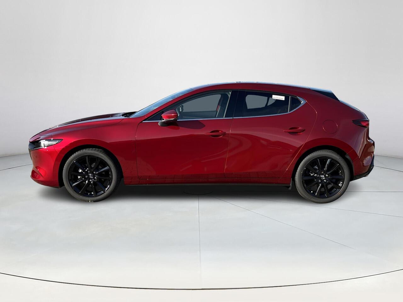Mazda 3 2.0 e-SkyActiv-X M Hybrid 186 Takumi | Sunroof | Automaat | Stoel/stuurverwarming | BOSE- Premium audio | Elektrische geheugen stoelen | Lederen bekleding | Apple carplay/ Android auto | 360* camera | Full led adaptive |