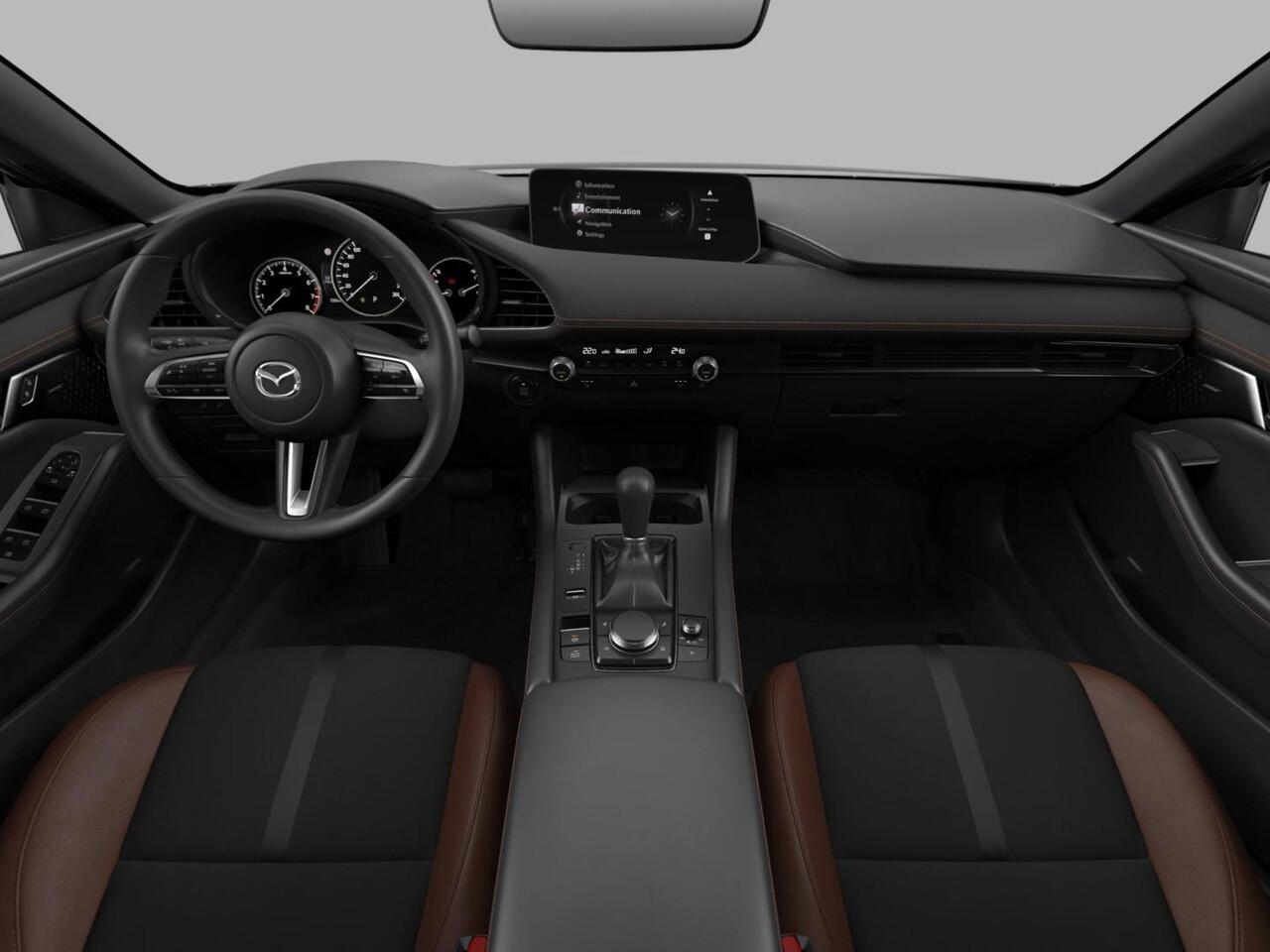 Mazda 3 2.5 e-SkyActiv-G M Hybrid 140 Nagisa | Automaat | Nieuw | Uit voorraad leverbaar | ¤ 3.000 inruilvoordeel bij aanschaf |