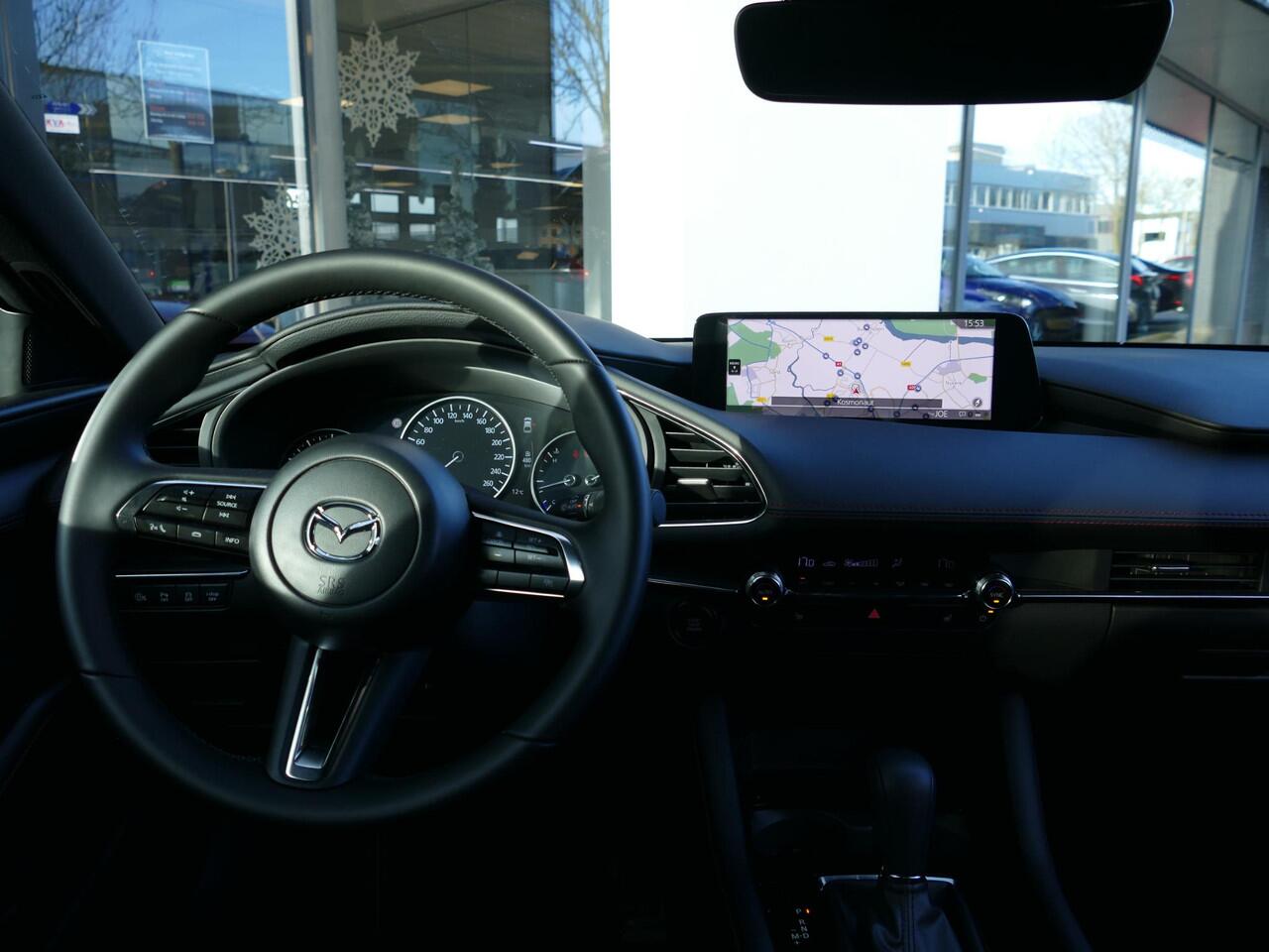 Mazda 3 2.5 e-SkyActiv-G M Hybrid 140 Homura | AUTOMAAT | CAMERA | RIJKLAARPRIJS!