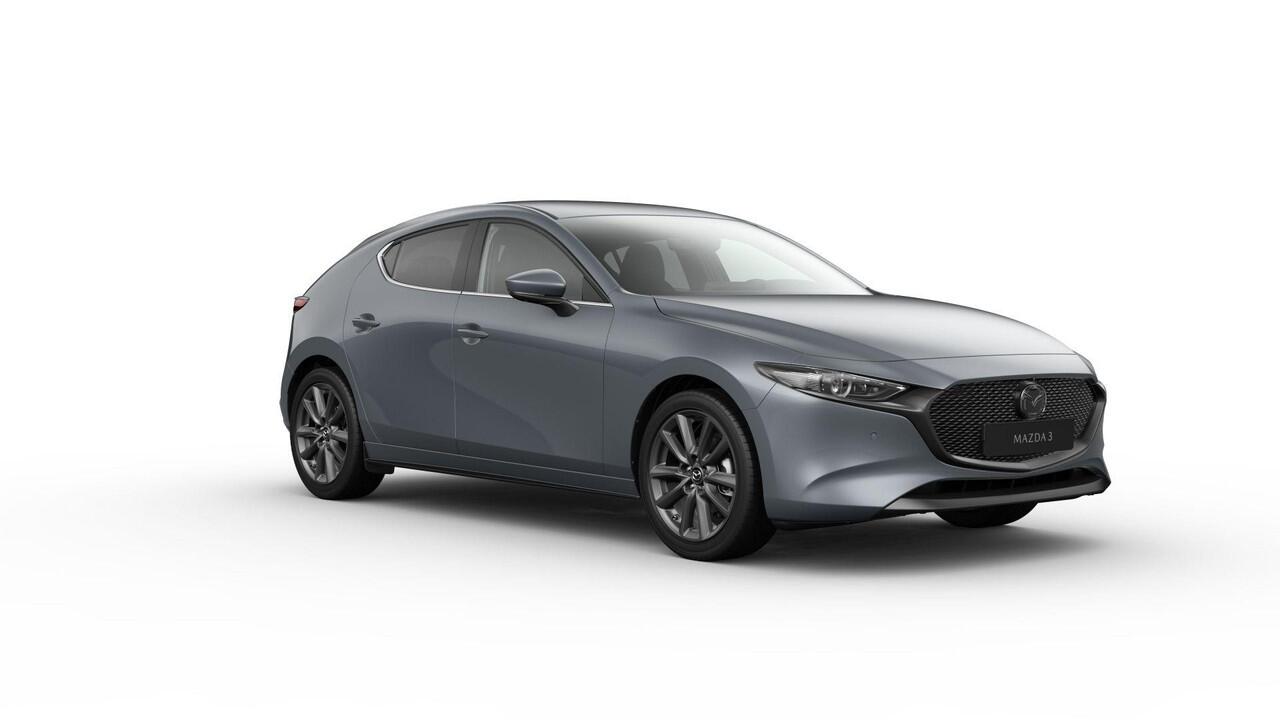 Mazda 3 2.0 e-SkyActiv-X M Hybrid 186 Exclusive-line | Navigatie | Sensoren V+A | 360 Camera | Bose