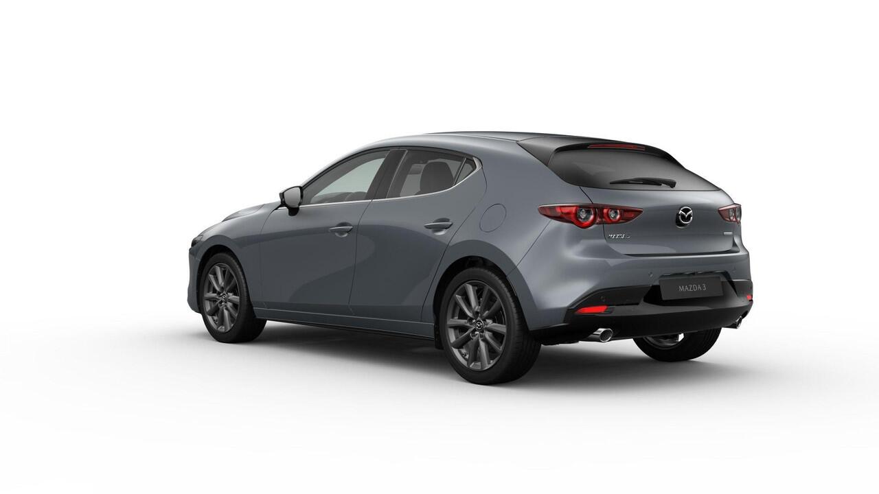 Mazda 3 2.0 e-SkyActiv-X M Hybrid 186 Exclusive-line | Navigatie | Sensoren V+A | 360 Camera | Bose