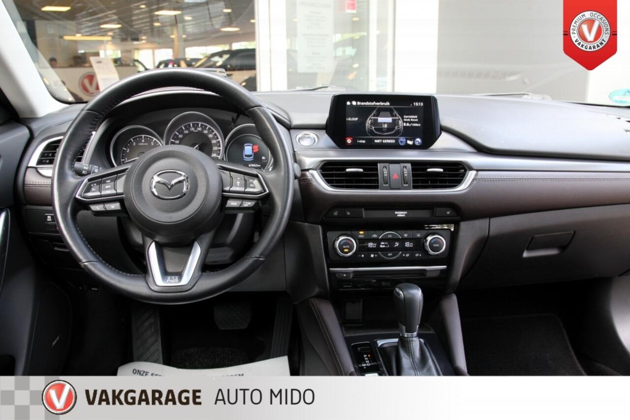 Mazda 6 2.5i SkyActiv-G 192 GT-M Automaat -1e eigenaar- -LAGE KM STAND-