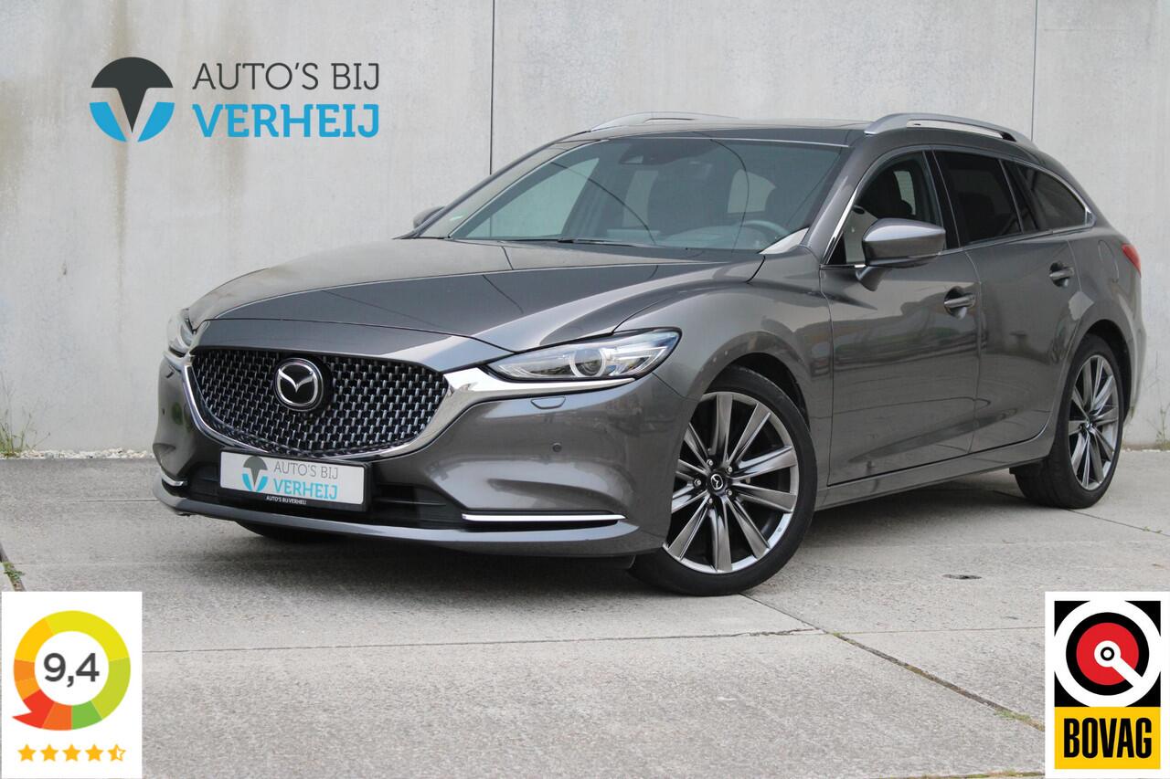 Mazda 6 Sportbreak 2.0 SkyActiv-G 165 Signature / AUTOMAAT / LEDER / 360 CAMERA / OPEN DAK