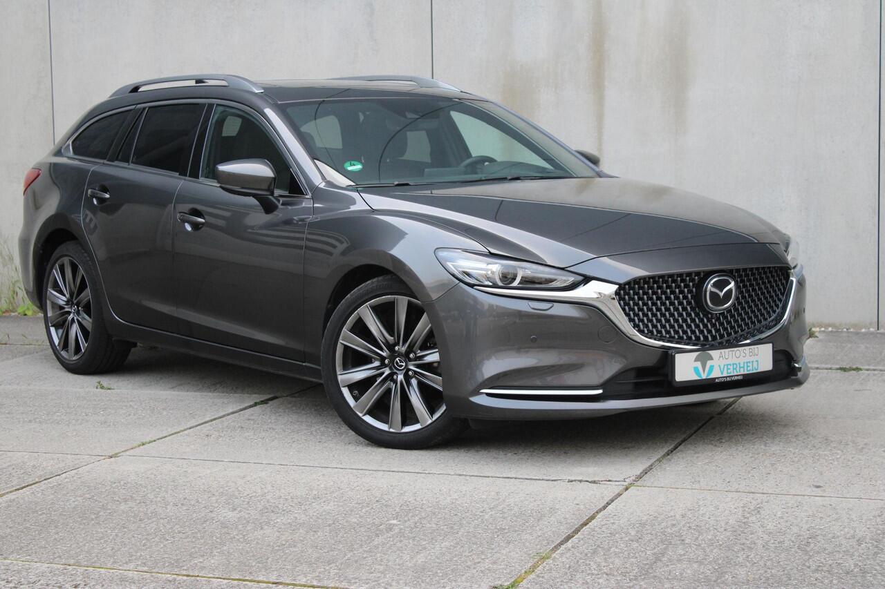 Mazda 6 Sportbreak 2.0 SkyActiv-G 165 Signature / AUTOMAAT / LEDER / 360 CAMERA / OPEN DAK