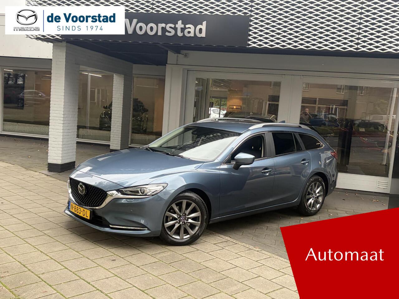 Mazda 6 Sportbreak 2.0 SkyActiv-G 165 Business | Automaat | Trekhaak | Leder |Ned. auto | dealer onderhouden