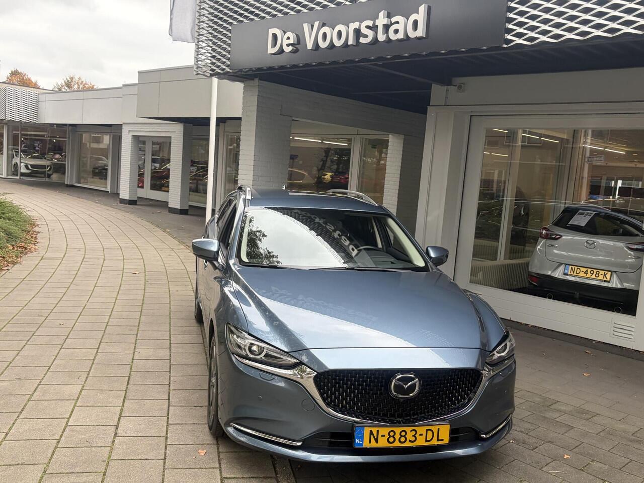 Mazda 6 Sportbreak 2.0 SkyActiv-G 165 Business | Automaat | Trekhaak | Leder |Ned. auto | dealer onderhouden
