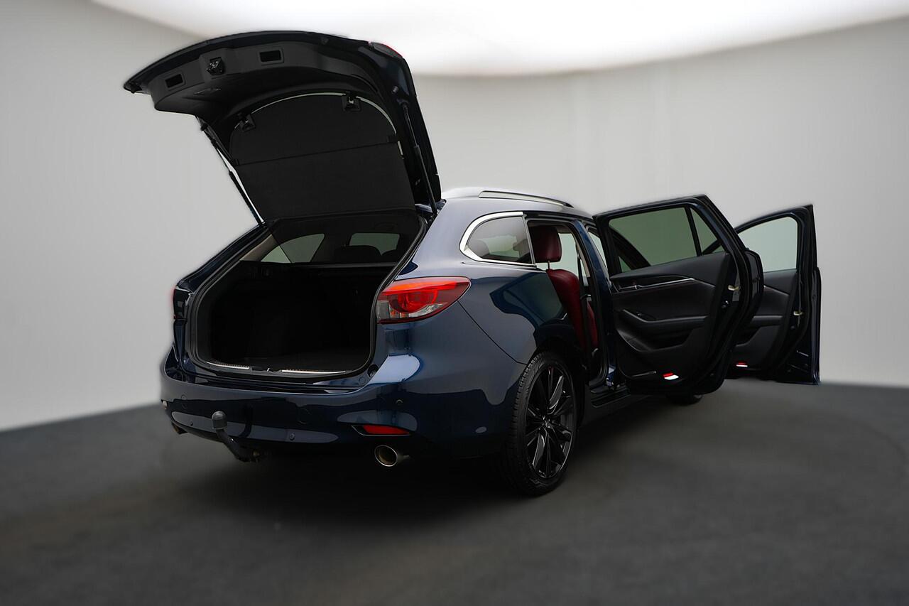 Mazda 6 Sportbreak 2.0 SkyActiv-G Sportive automaat met afneembare trekhaak en all-weather banden : dealer onderhouden