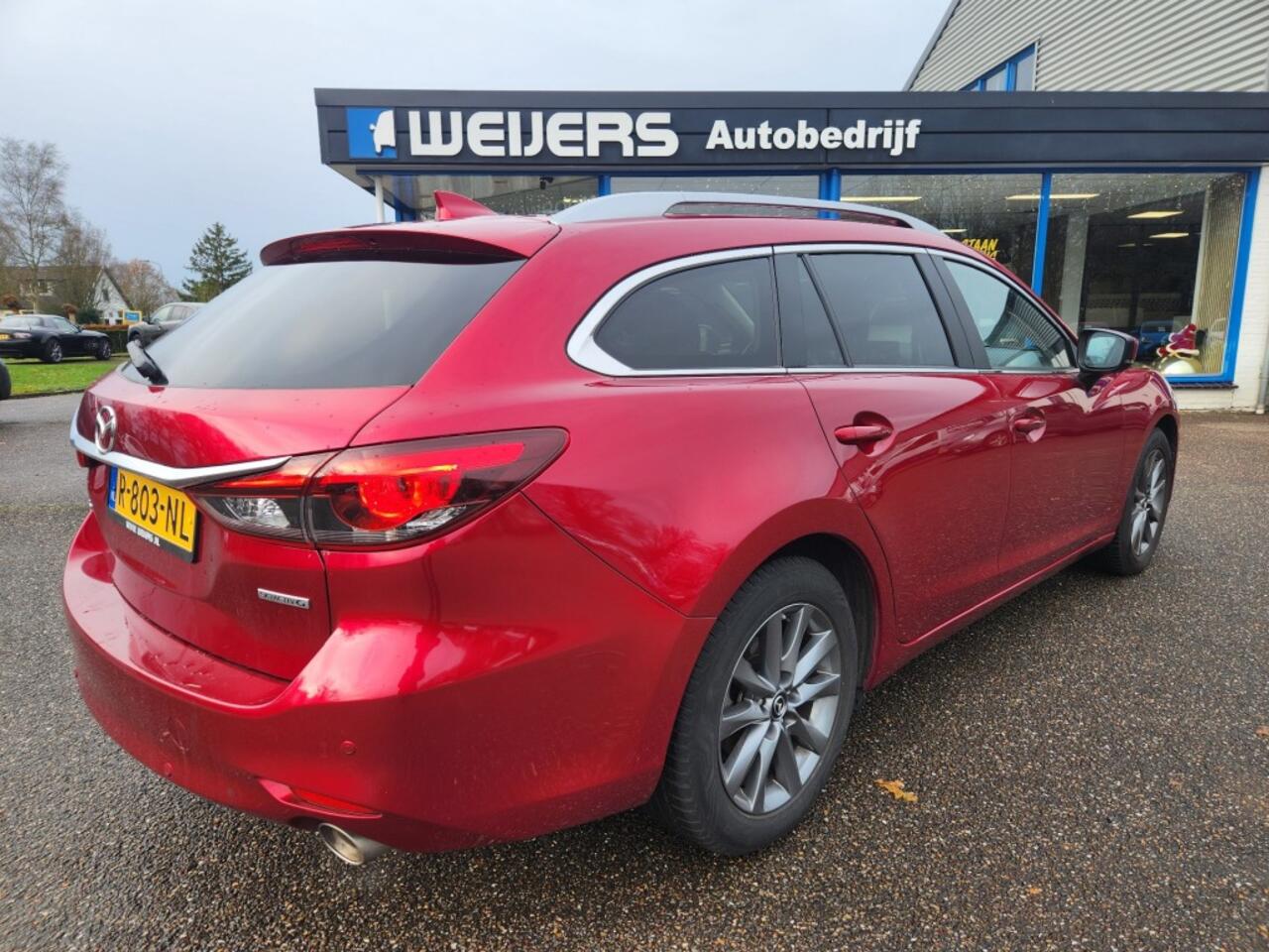 Mazda 6 2.0 165pk Automaat, Business, Adapt. Cruise, 360 camera, Leder, Apple/Android