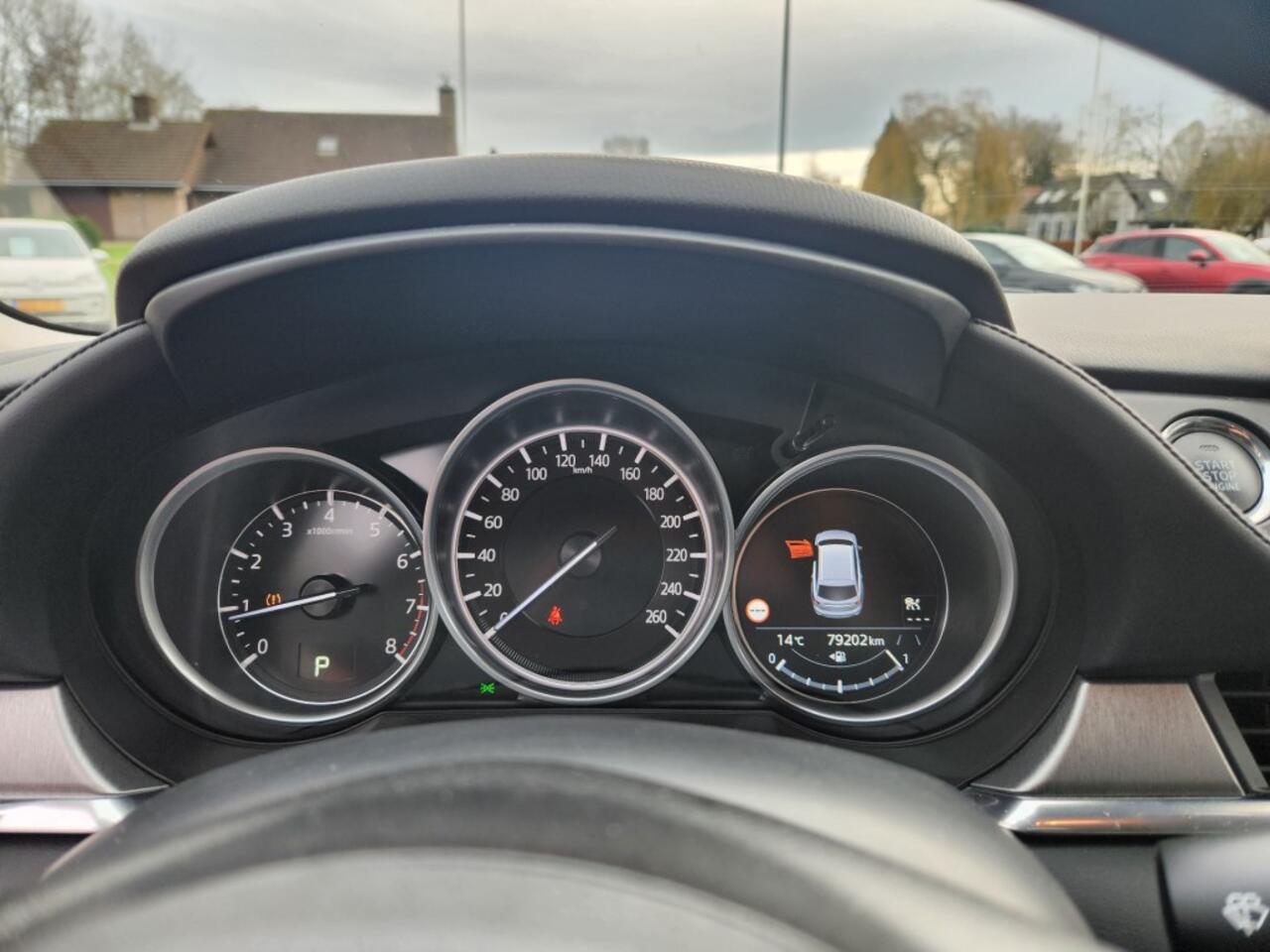 Mazda 6 2.0 165pk Automaat, Business, Adapt. Cruise, 360 camera, Leder, Apple/Android