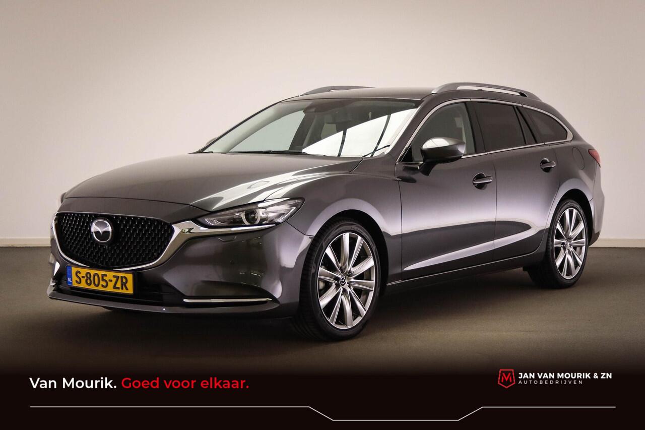 Mazda 6 Sportbreak 2.0 SkyActiv-G 165 Exclusive-Line | Led | Head - up | Bose | Stoelkoeling | 360 Camera |