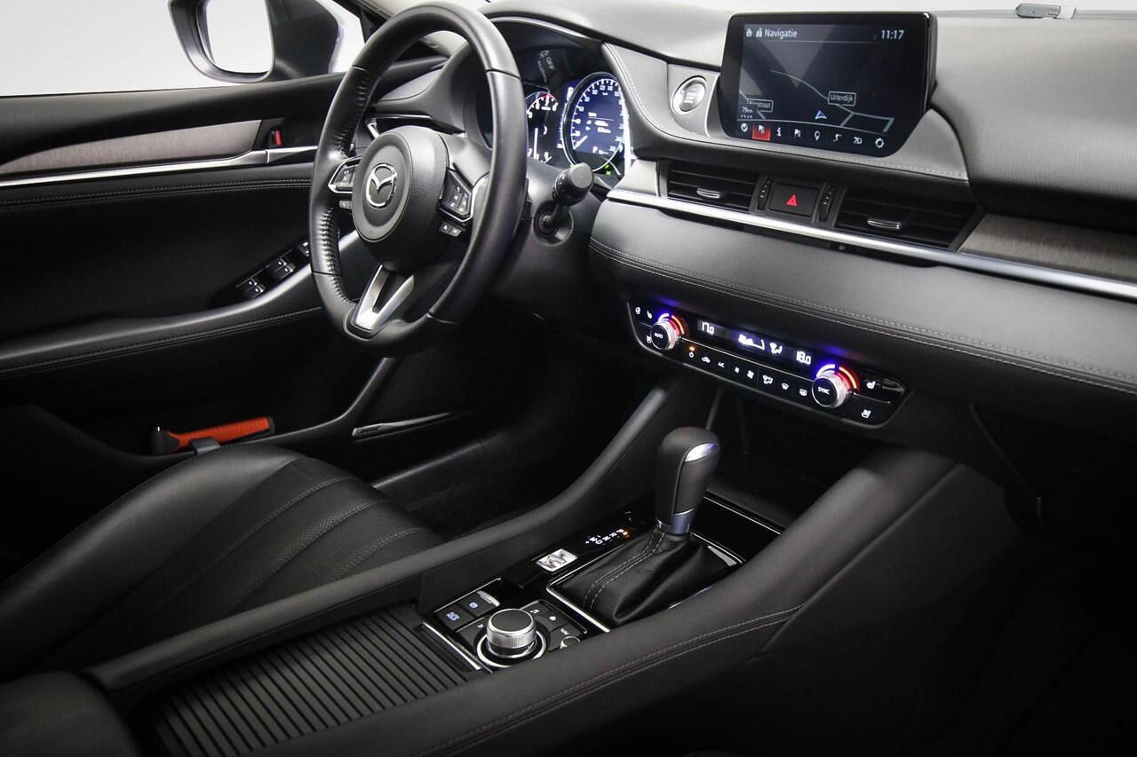 Mazda 6 Sportbreak 2.0 SkyActiv-G 165 Exclusive-Line | Led | Head - up | Bose | Stoelkoeling | 360 Camera |