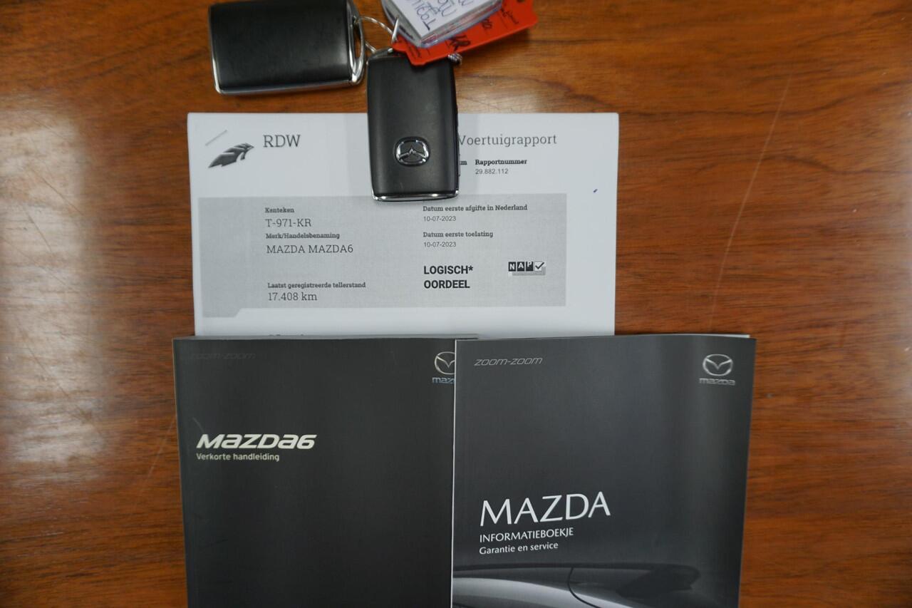 Mazda 6 2.0 SkyActiv-G 165PK|Head-Up|All-Seasonbanden| Geen Import|Nieuwstaat!