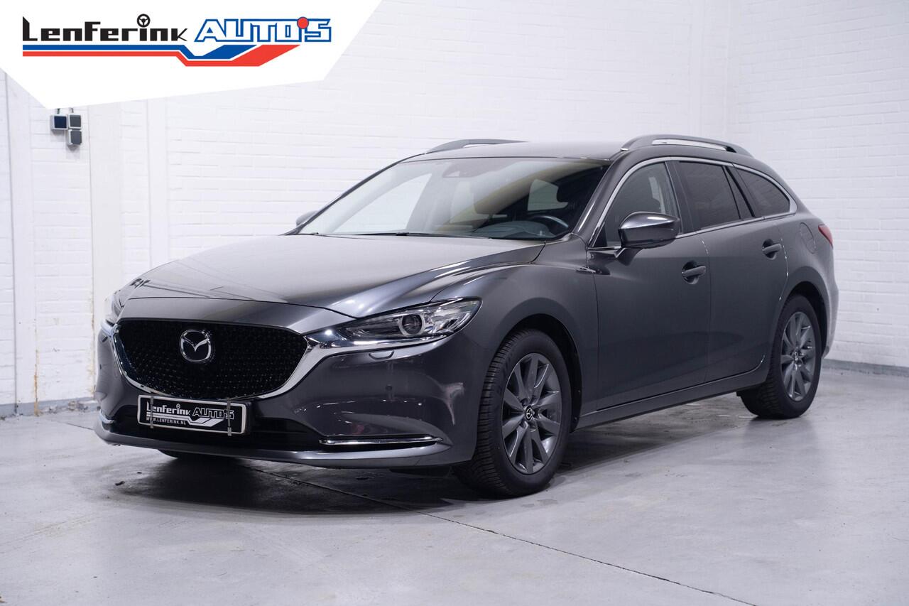 Mazda 6 Sportbreak 2.0 SkyActiv-G 165 Centre-Line HUD Afneembare trekhaak Stoelverwarming Camera 360 PDC ECC Apple ACC DAB