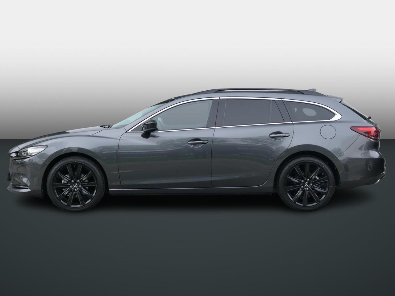 Mazda 6 Sportbreak 2.5 SkyActiv-G 194 Homura | AUTOMAAT | Rood Lederen Bekleding | Sunroof | Afneembare trekhaak| RIJKLAARPRIJS!