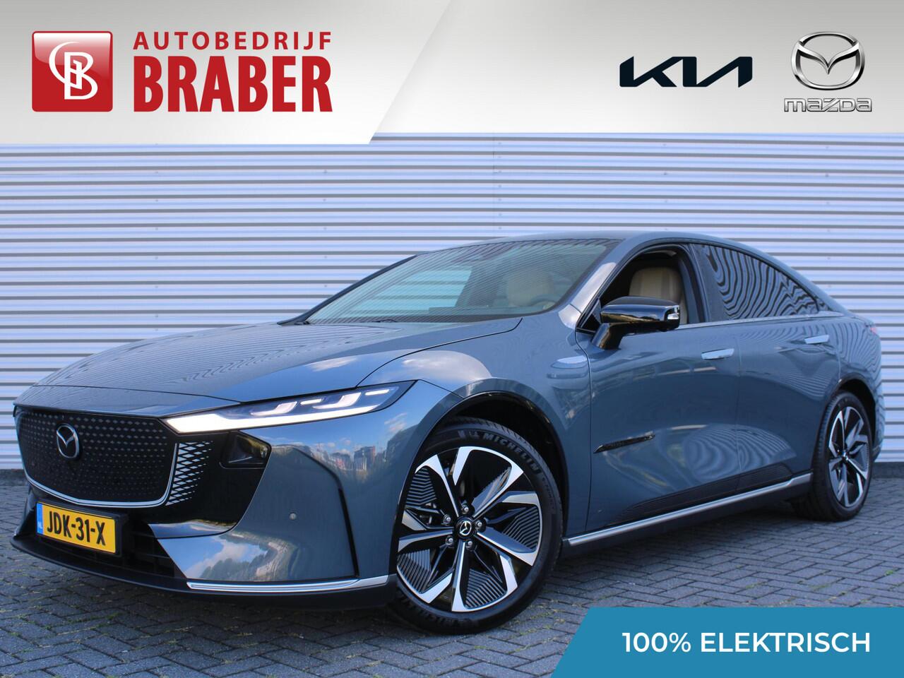 Mazda 6 6e Takumi 68.8 kWh | Stuur-/stoelverwarming + ventilatie | Pano | Camera rondom | Elek. stoelverstelling + achterklep | 19" LM | Cruise adapt. |