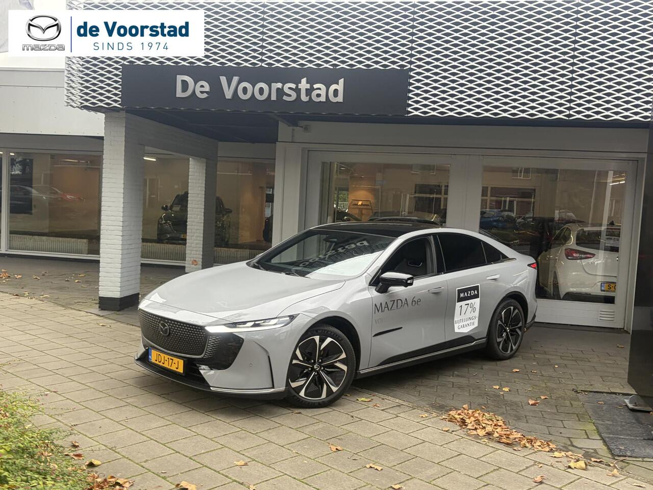 Mazda 6 6e Takumi 68.8 kWh | 258 PK | 165 KW snel laden | 17% bijtelling | BTW auto | betreft DEMO | direct beschikbaar