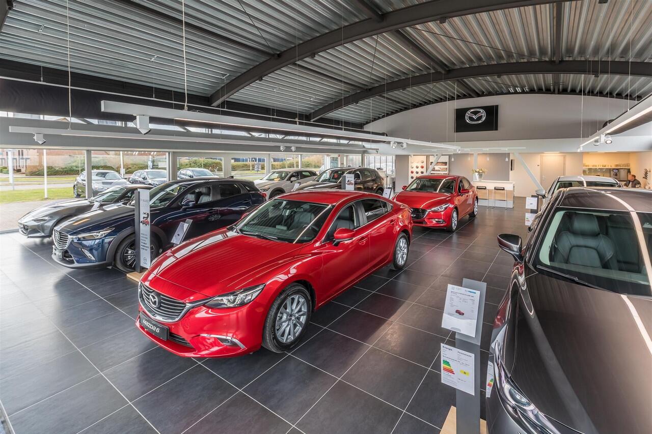 Mazda 6 6e Takumi Plus Long Range 80 kWh Leverbaar uit voorraad bijtelling 17% registeren 2025/ Diverse kleuren beschikbaar!