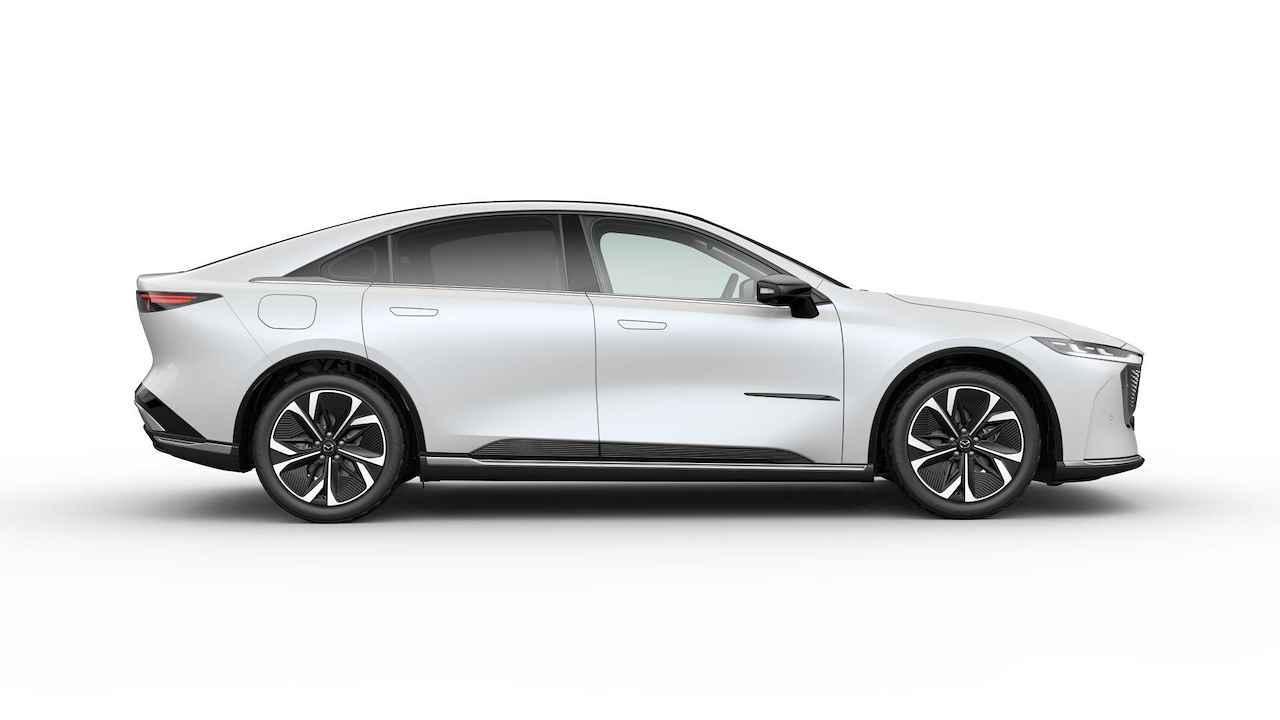 Mazda 6 6e Takumi Plus 68.8 kWh | Rijklaar | 17% bijtelling | Cruise adaptief | Elektrisch Panoramadak | Stoelverkoeling