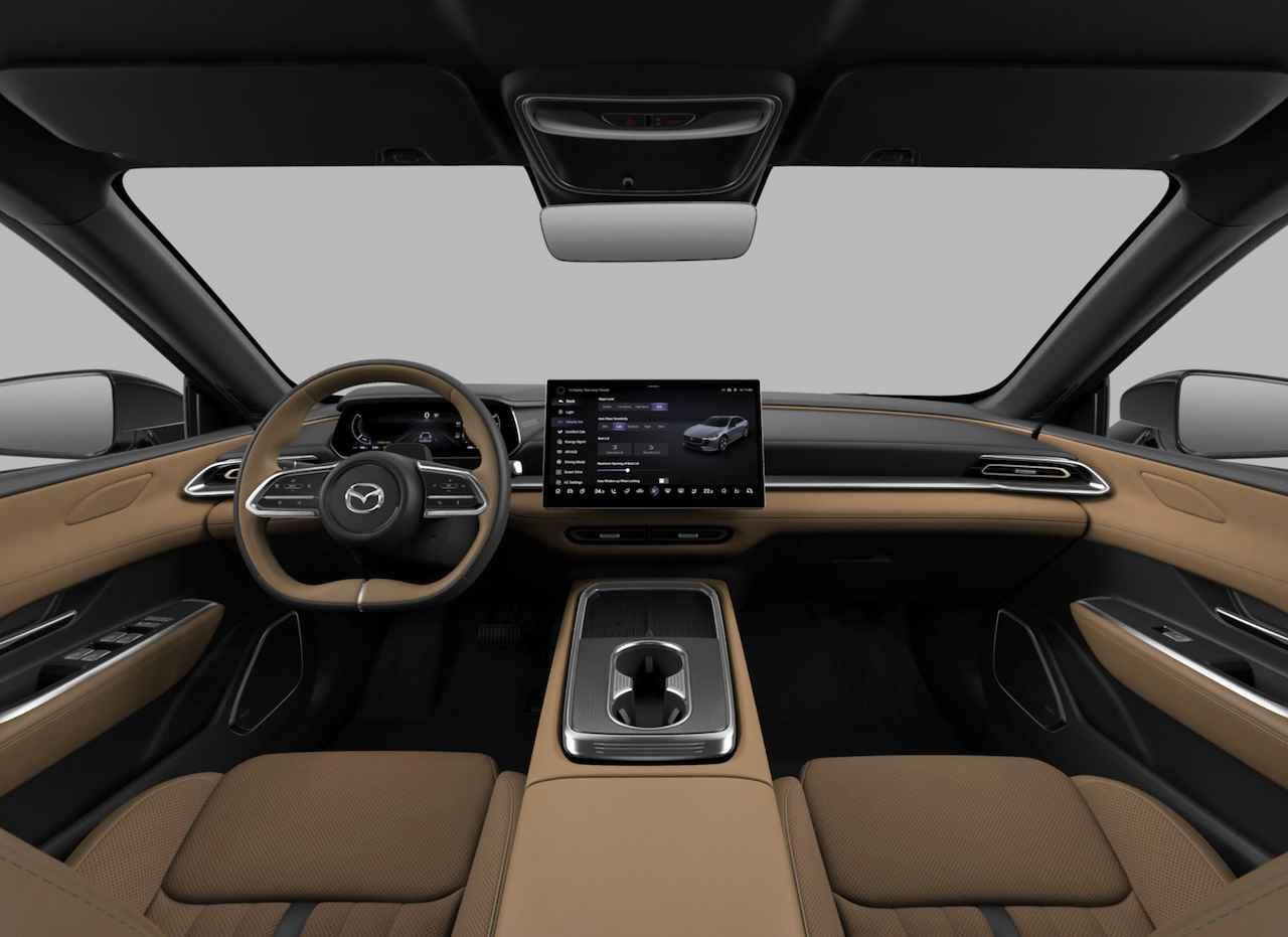 Mazda 6 6e Takumi Plus 68.8 kWh | Rijklaar | 17% Bijtelling | Cruise adaptief | Elektrisch panoramadak | Stoelverkoeling