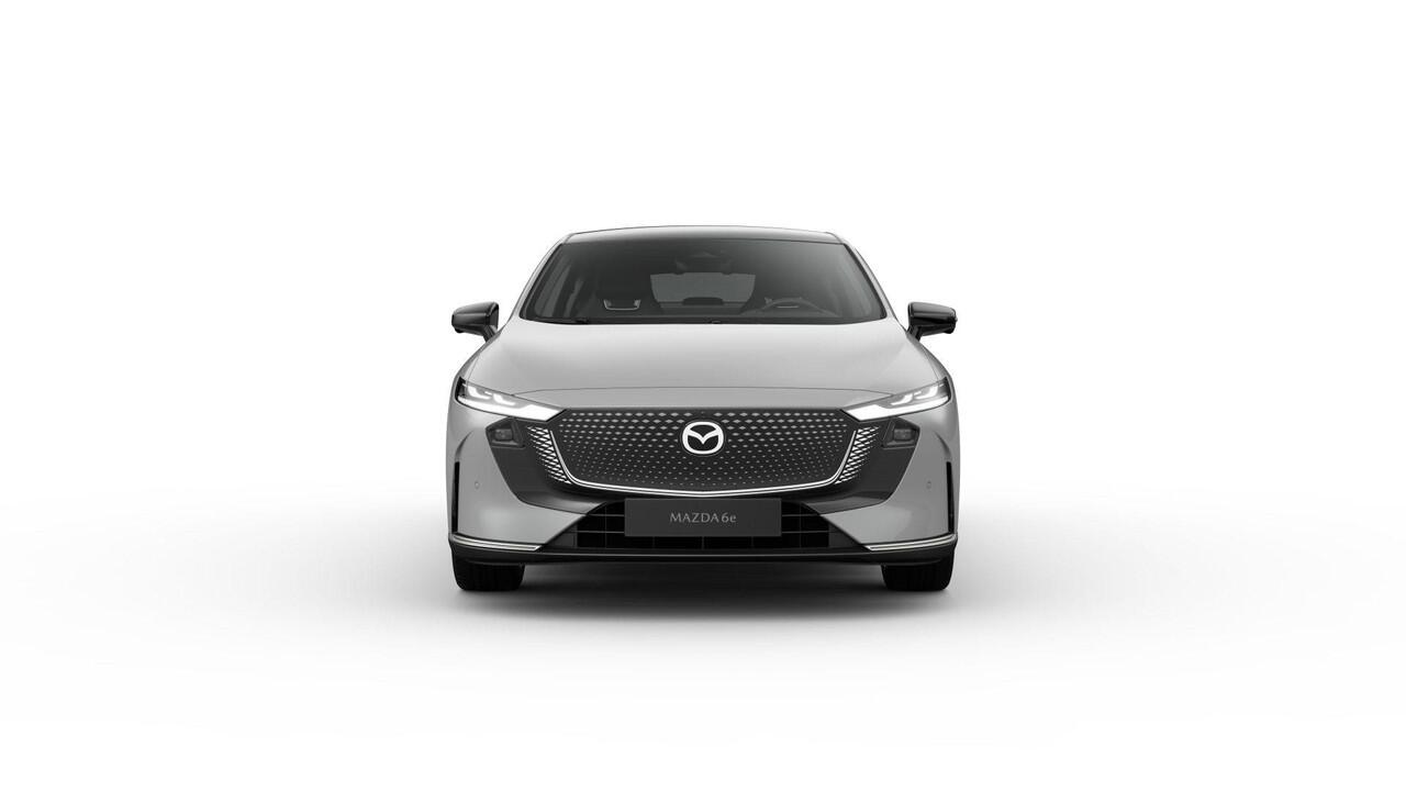 Mazda 6 6e Takumi Long Range 80 kWh / Aero Grey / Zwart kunstleder