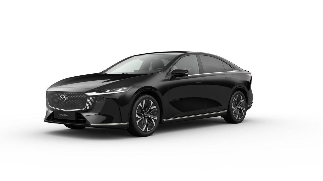 Mazda 6 6e Takumi Long Range 80 kWh / Jet Black / Zwart kunstleder