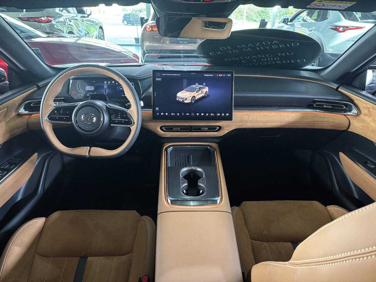 Mazda 6 6e Takumi Plus Long Range 80 kWh Leverbaar uit voorraad bijtelling 17% registeren 2025/ Diverse kleuren beschikbaar!