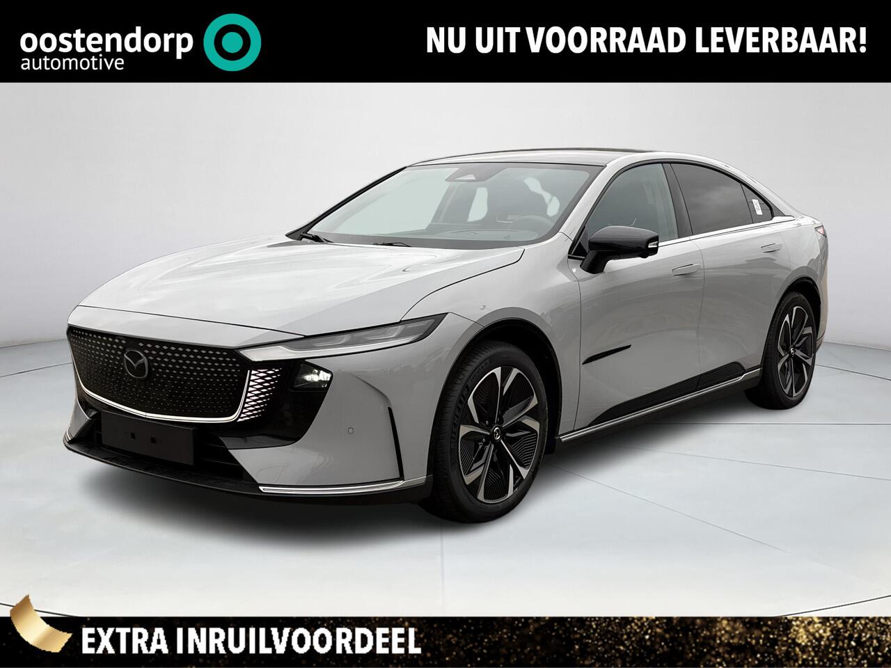 Mazda 6 6e Takumi Long Range 80 kWh | Zwart leder | 360 Camera | Geheugenstoelen | Panorama Dak | Headupdisplay | Adaptieve Cruise control | Sony premium audio | Dodehoeksensoren |