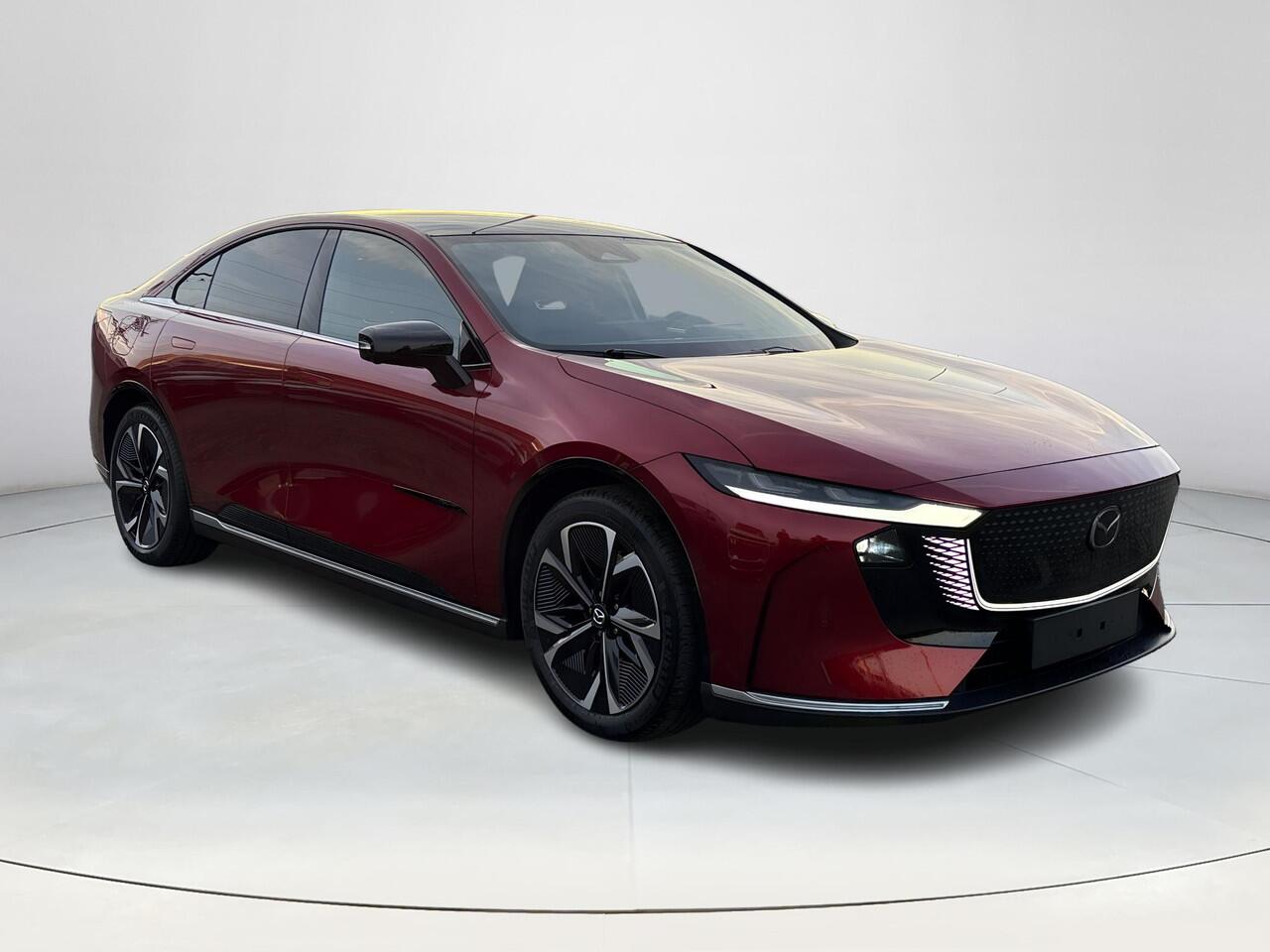 Mazda 6 6e Takumi Long Range 80 kWh | Zwart leder | 360 Camera | Geheugenstoelen | Panorama Dak | Headupdisplay | Adaptieve Cruise control | Sony premium audio | Dodehoeksensoren |