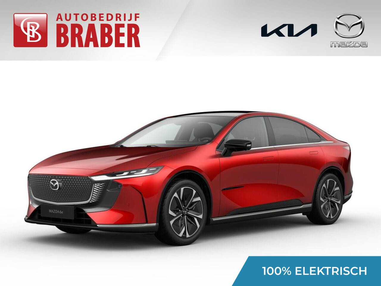 Mazda 6 6e Takumi Plus 68.8 kWh | Actieradius tot 479 km (WLTP) | ¤ 2.000 inruilvoordeel bij aanschaf | Bruin Nappa leder | 18% bijtelling |
