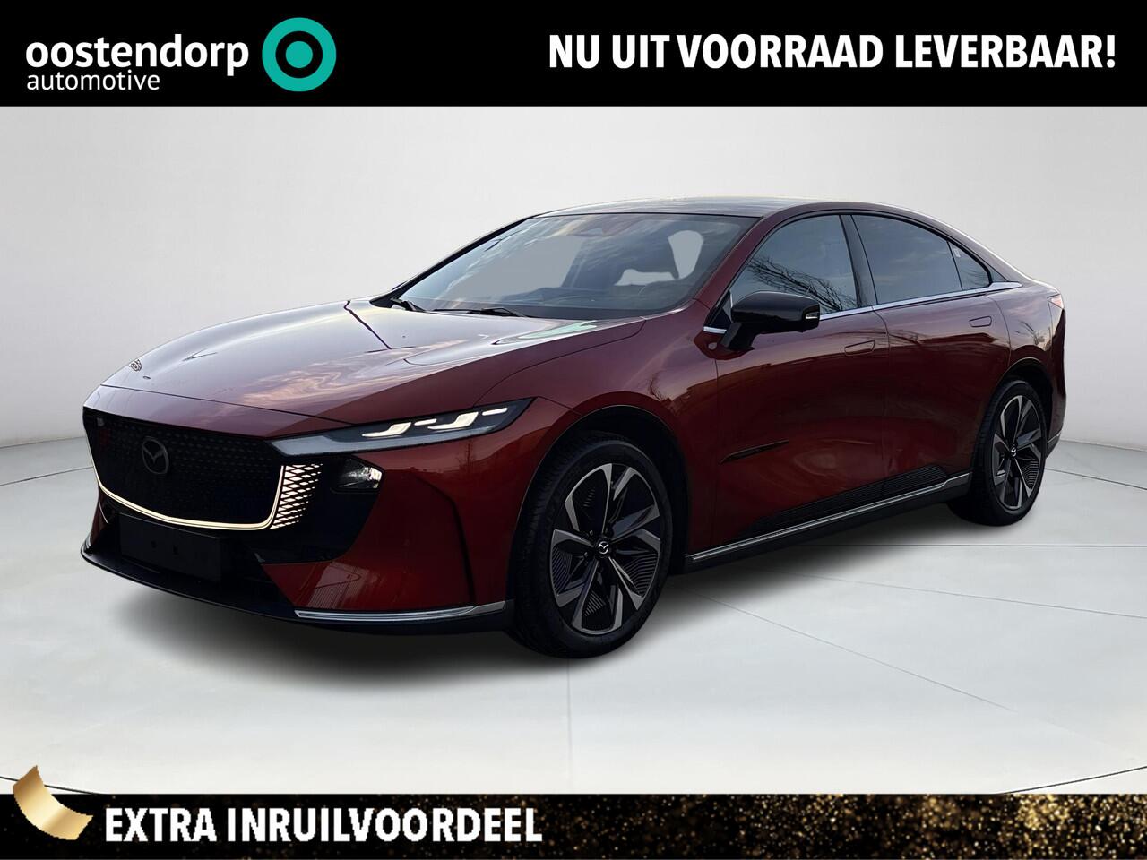 Mazda 6 6e Takumi Plus 68.8 kWh | Stoelverwarming/verkoeling | Stuurverwarming | Panoramadak | Adaptive cruise-control | Tan Nappa lederen interieur| 360-Camera | SONY-premium audiosysteem |