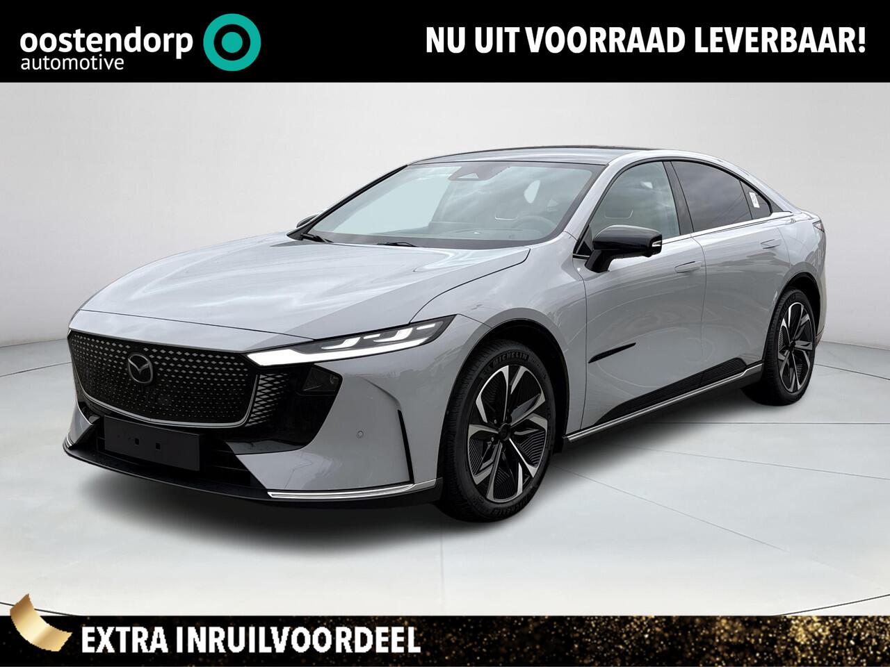 Mazda 6 6e Takumi Plus 68.8 Kwh | Stoelverwarming/verkoeling | Stuurverwarming | Panoramadak | Adaptive cruise-control | Tan-nappa leder interieur | 360-Camera | SONY-premium audiosysteem |