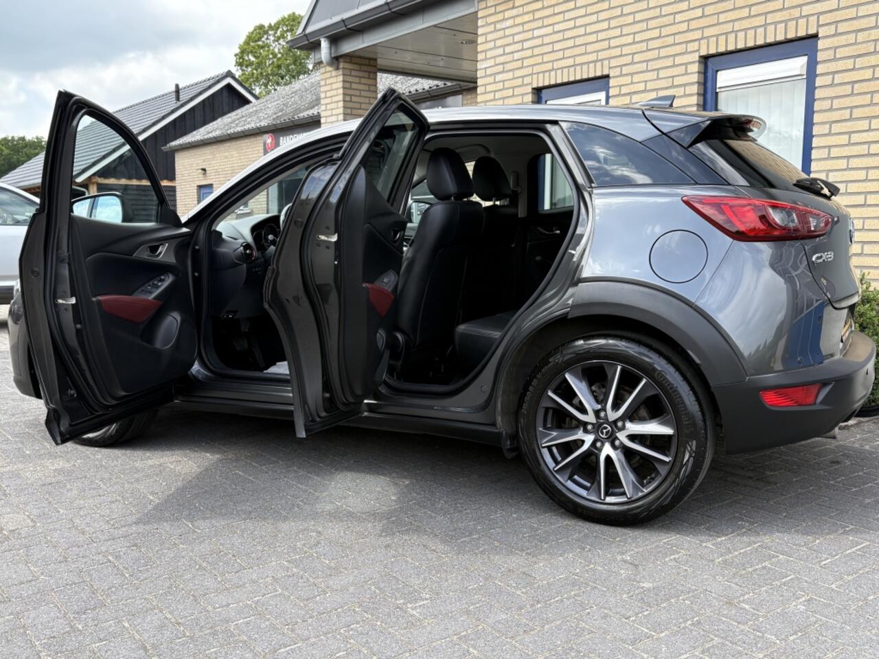 Mazda CX-3 2.0 SAG Skyactiv GT TREKHAAK-CAMERA-LEDER BEKLEDING