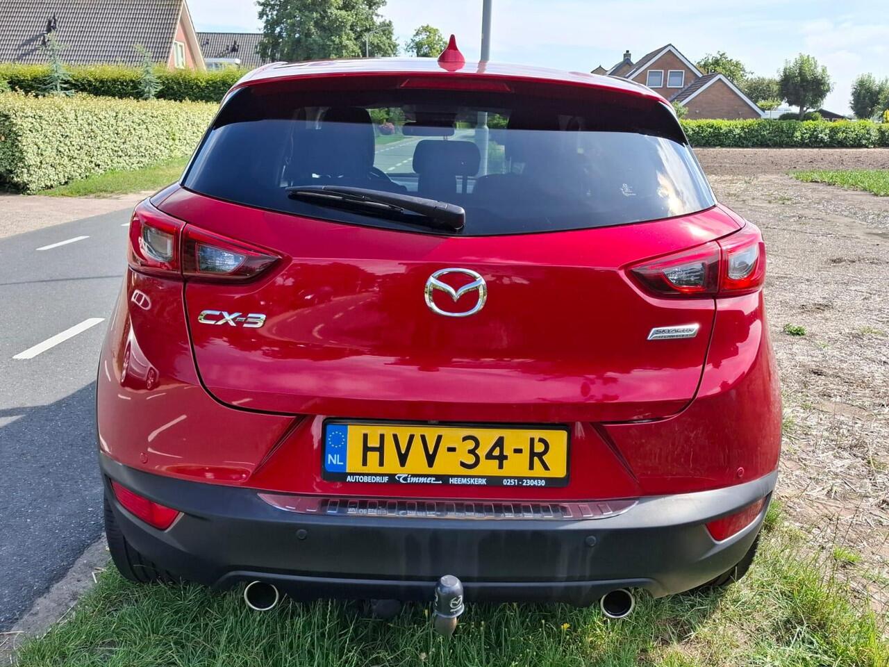 Mazda CX-3 2.0 SkyActiv-G 120 GT-M Automaat, Lederen bekleding, Trekhaak