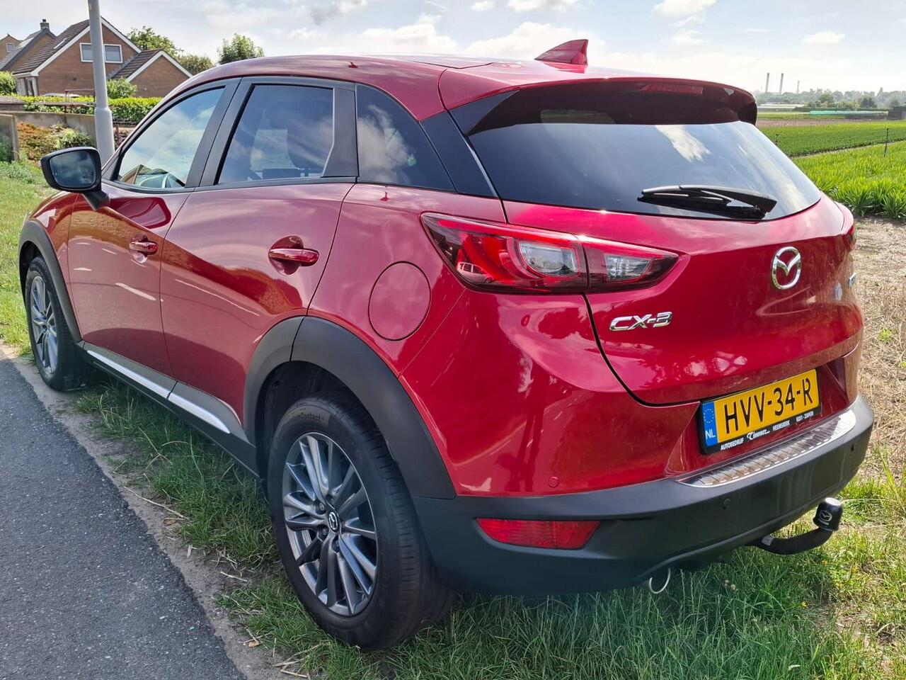 Mazda CX-3 2.0 SkyActiv-G 120 GT-M Automaat, Lederen bekleding, Trekhaak