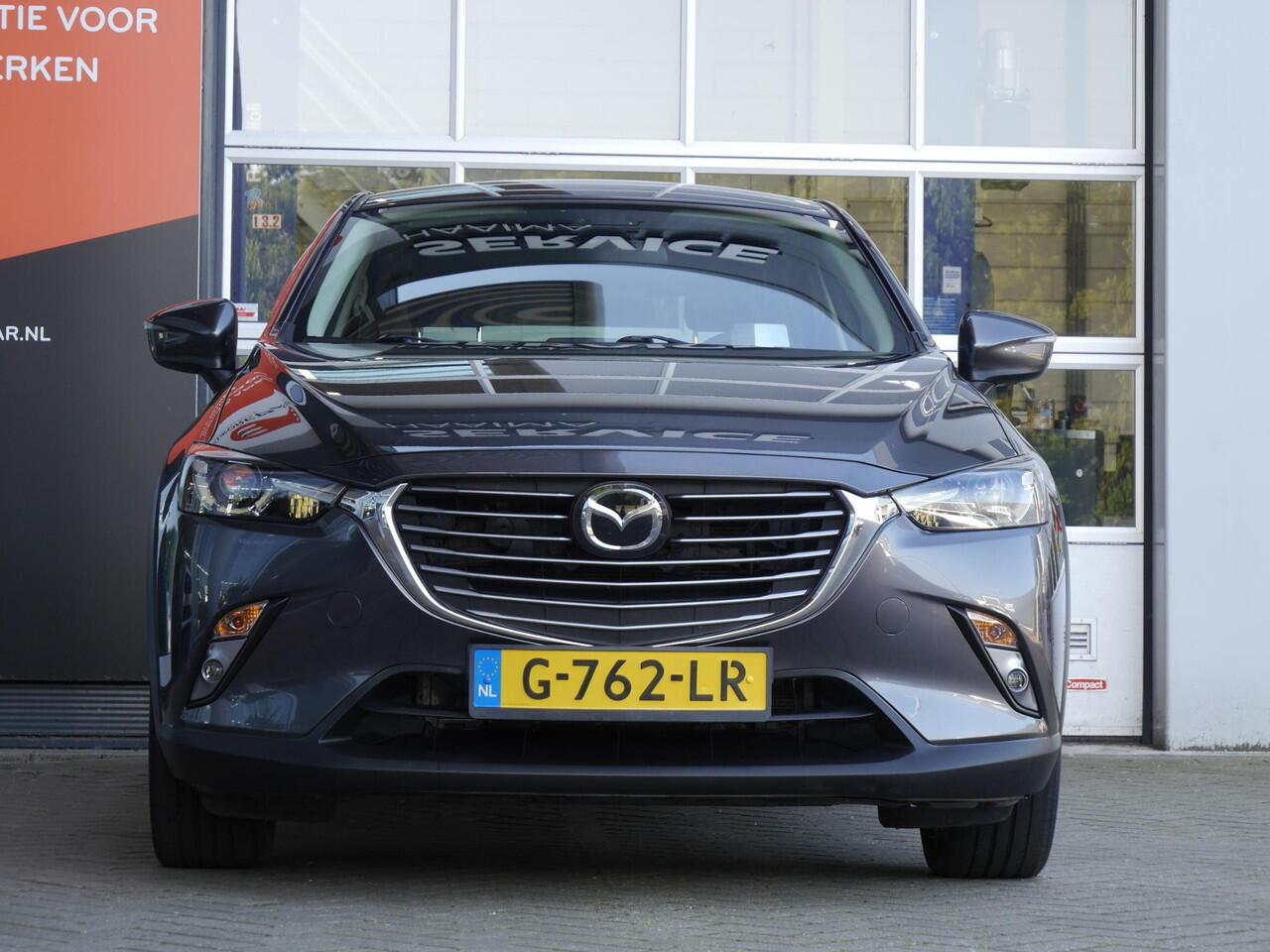 Mazda CX-3 2.0 SkyActiv-G 150PK GT-M 4WD | Navigatie | Stuur en Stoelverwarming | Trekhaak | Head up display | Trekhaak | Keyless entry en start | Climate control | Lederen bekleding